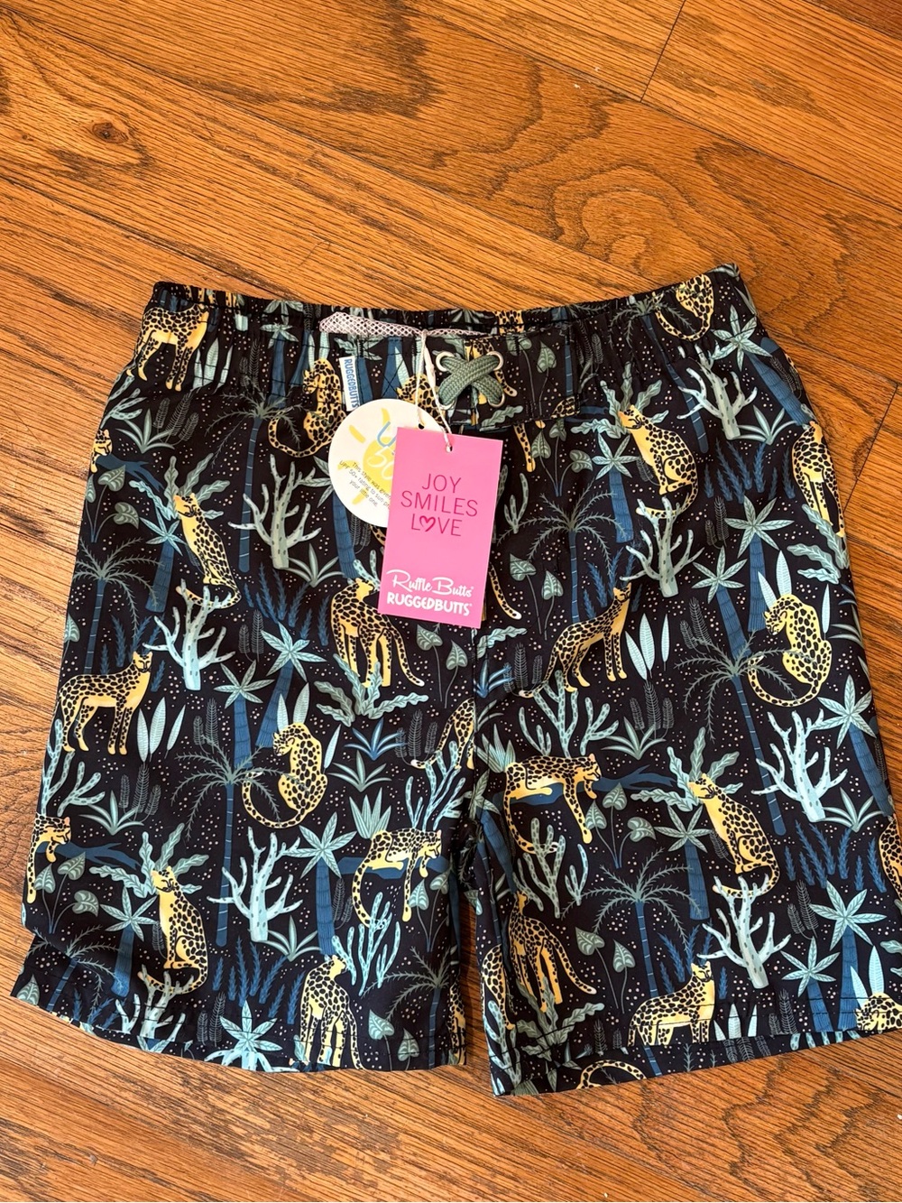 NWT Rugged Butts Jungle Swim Trunks